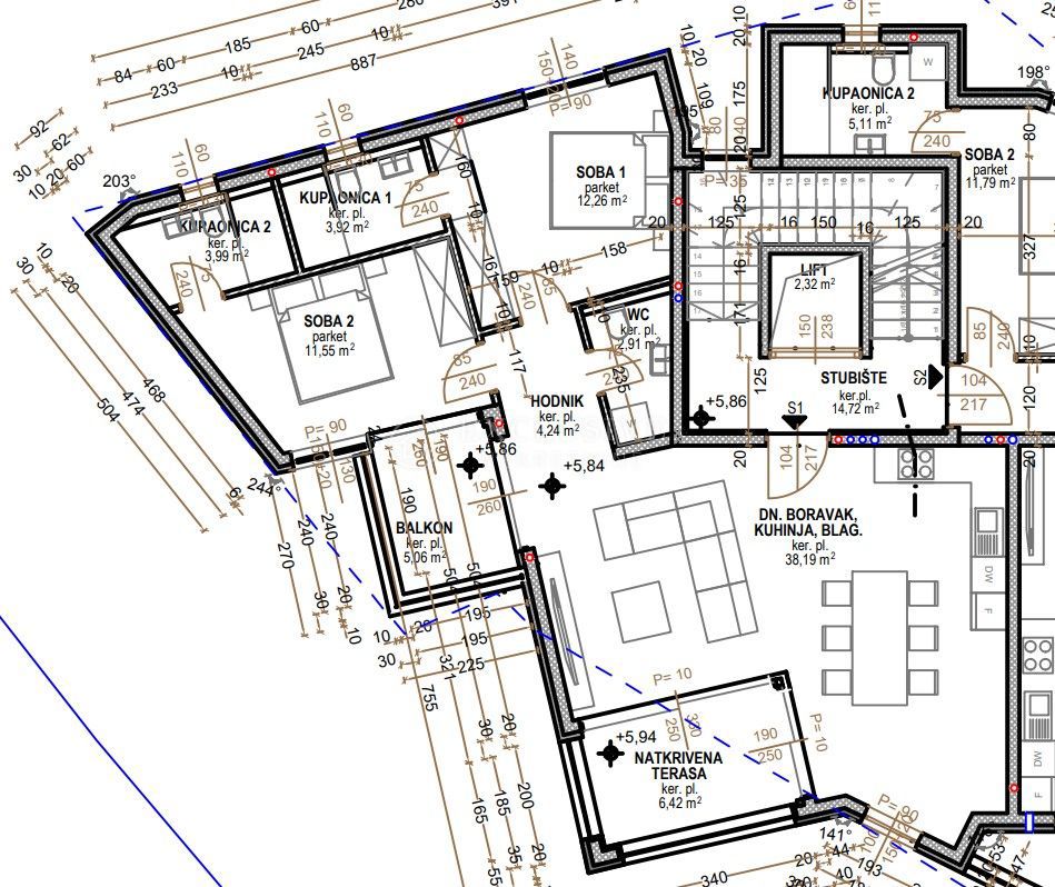 Stanovanje Opatija - Centar, Opatija, 170m2