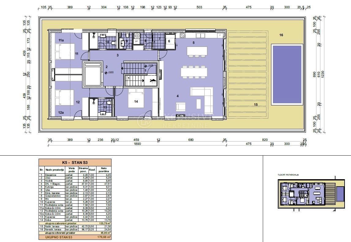 Stanovanje Opatija - Centar, Opatija, 144m2