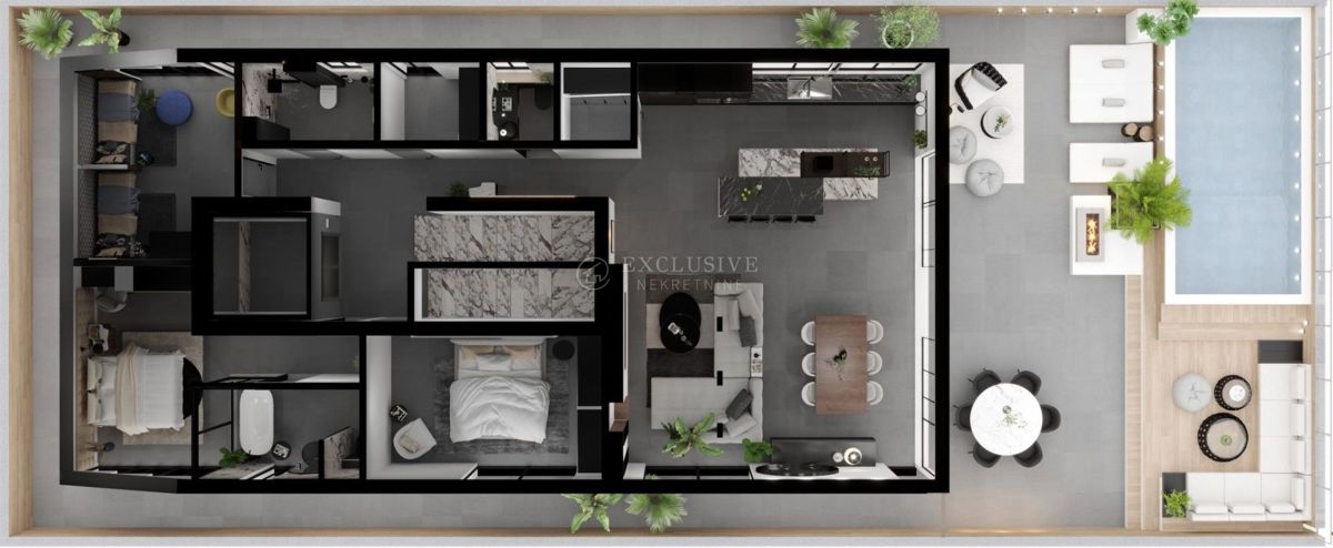 Stanovanje Opatija - Centar, Opatija, 144m2