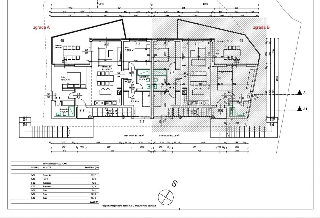 Stanovanje Punat, 230,15m2