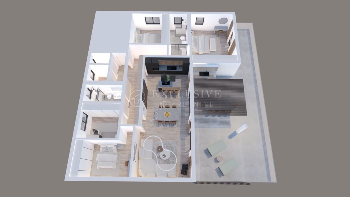Stanovanje Opatija - Centar, Opatija, 215m2