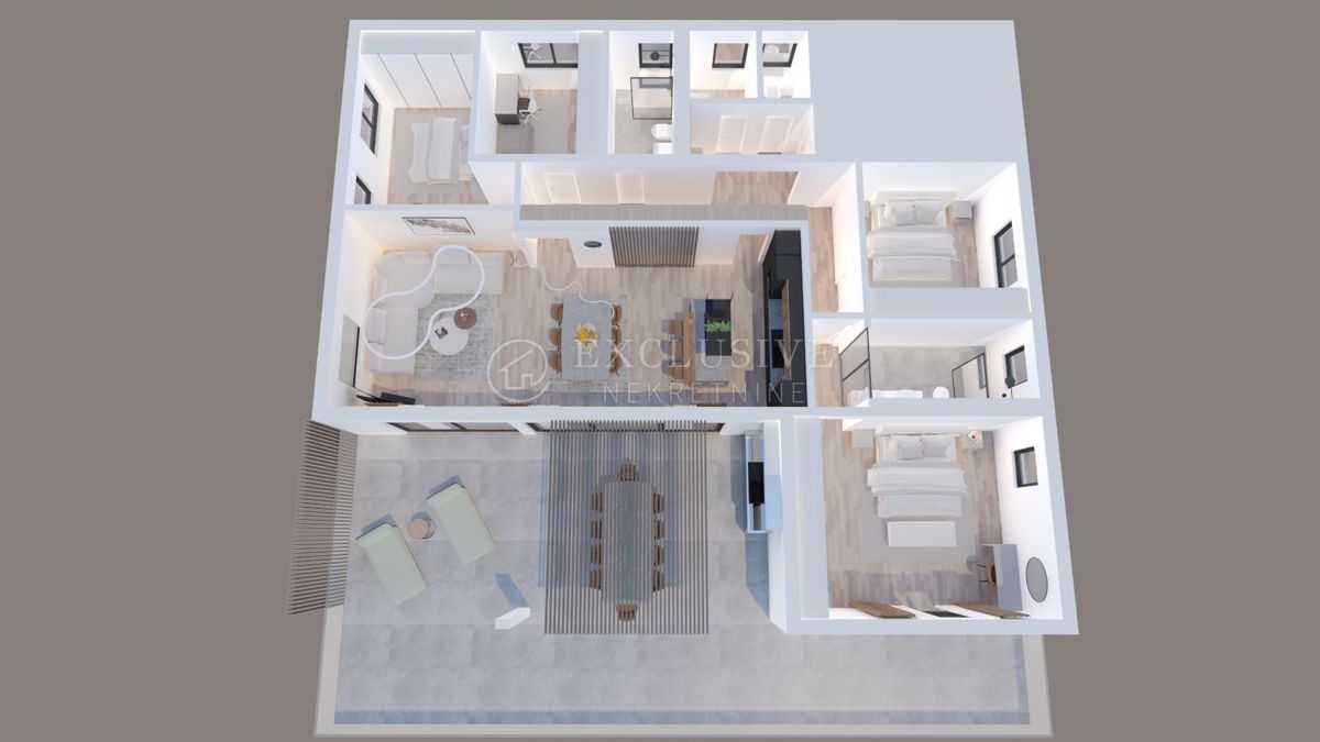 Stanovanje Opatija - Centar, Opatija, 215m2