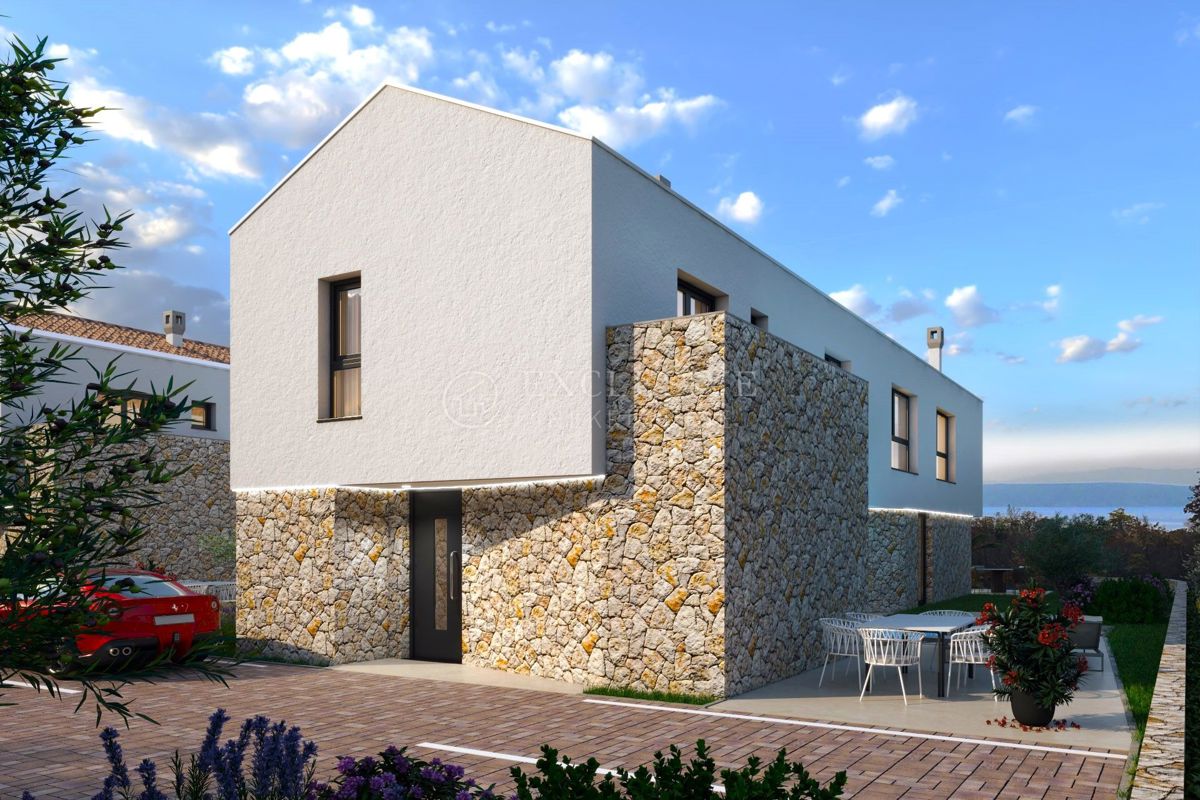 Hiša Malinska, Malinska-Dubašnica, 105m2