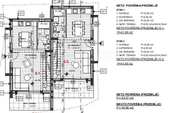 Stanovanje Dramalj, Crikvenica, 84,62m2