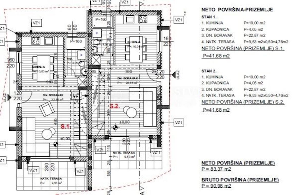 Stanovanje Dramalj, Crikvenica, 84,62m2