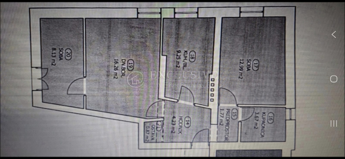 Stanovanje Senj, 58m2