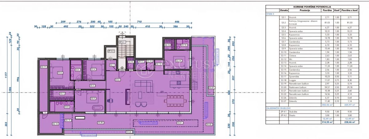 Stanovanje Opatija - Centar, Opatija, 237,33m2