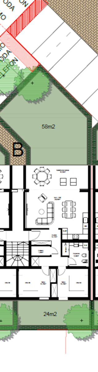 Stanovanje Tar, Tar-Vabriga, 76,50m2