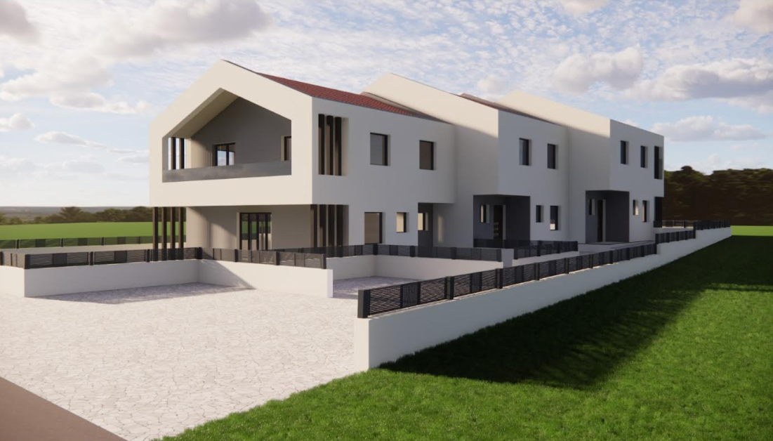 Funtana - moderna vrstna hiša 800 m od morja