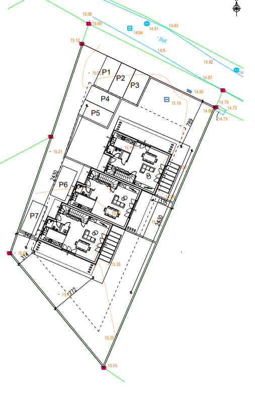 Funtana - moderna vrstna hiša 800 m od morja
