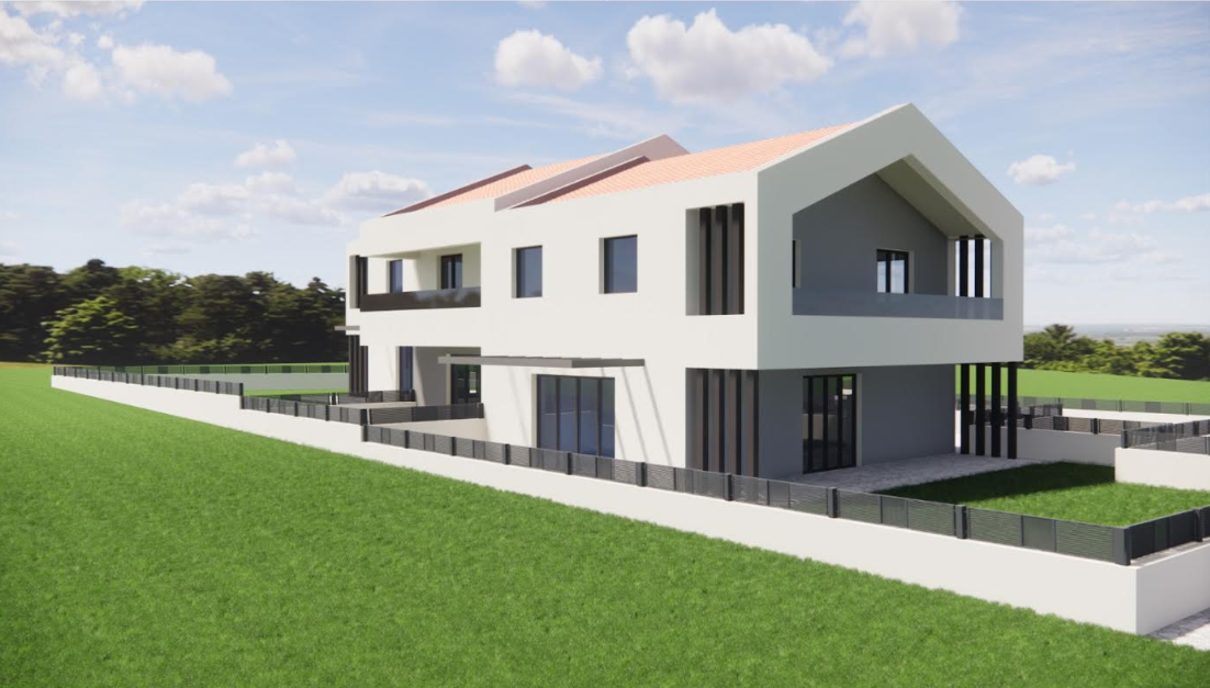 Funtana - moderna vrstna hiša 800 m od morja