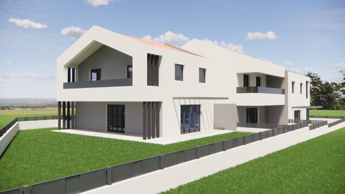 Funtana - moderna vrstna hiša 800 m od morja