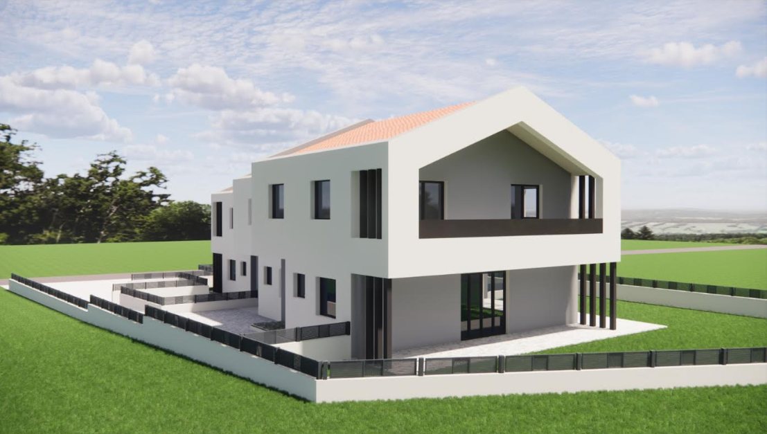 Funtana - moderna vrstna hiša 800 m od morja