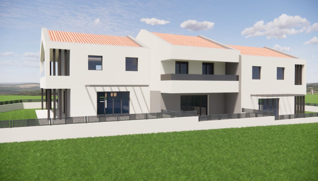 Funtana - moderna vrstna hiša 800 m od morja