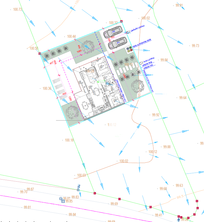 Gradbeno zemljišče za 5 stanovanj ali polpritlično hišo - naprodaj