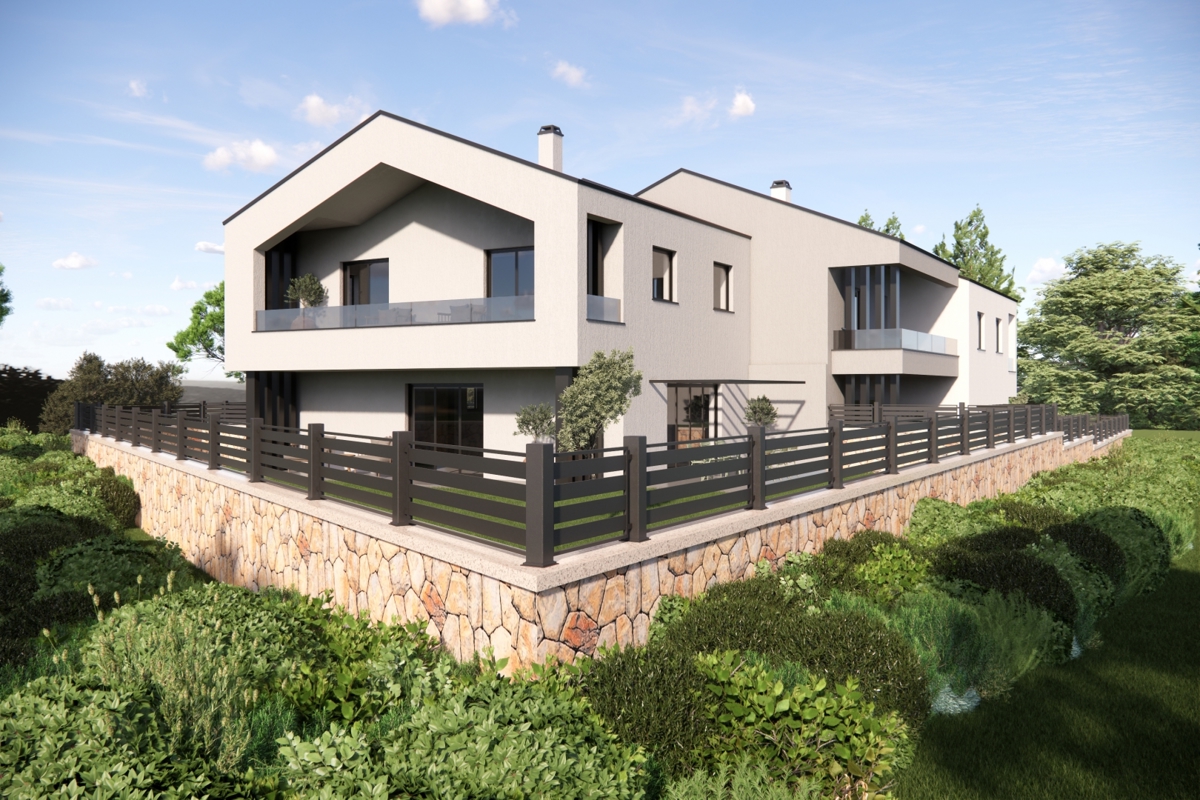 Funtana - moderna vrstna hiša 800 m od morja