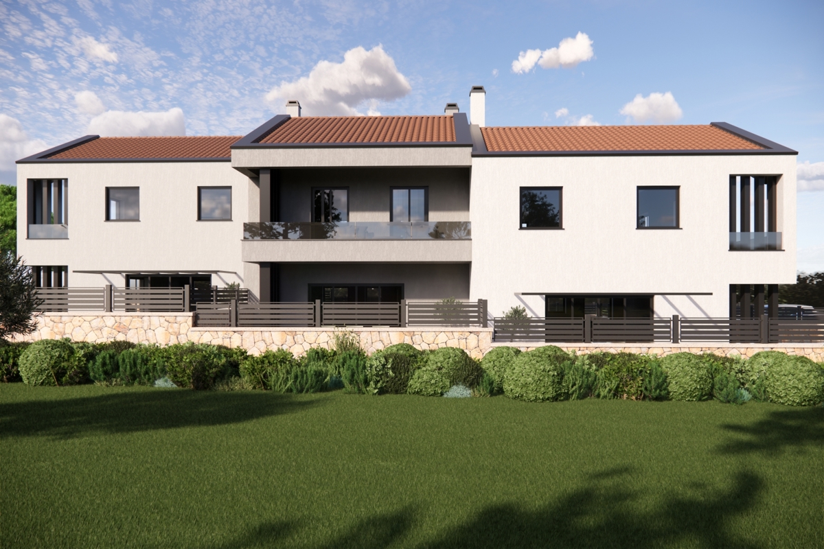 Funtana - moderna vrstna hiša 800 m od morja