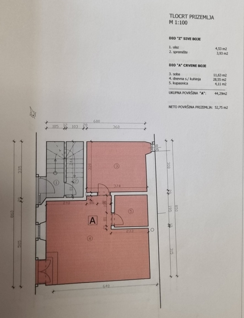 CENTER VRSARA!!! Stanovanje v pritličju z eno spalnico