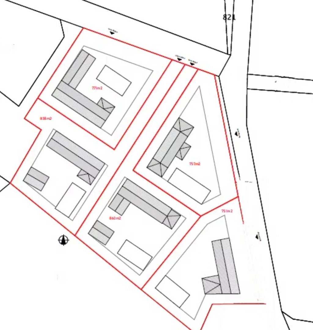 Zemljišče Kaštelir, Kaštelir-Labinci, 751m2