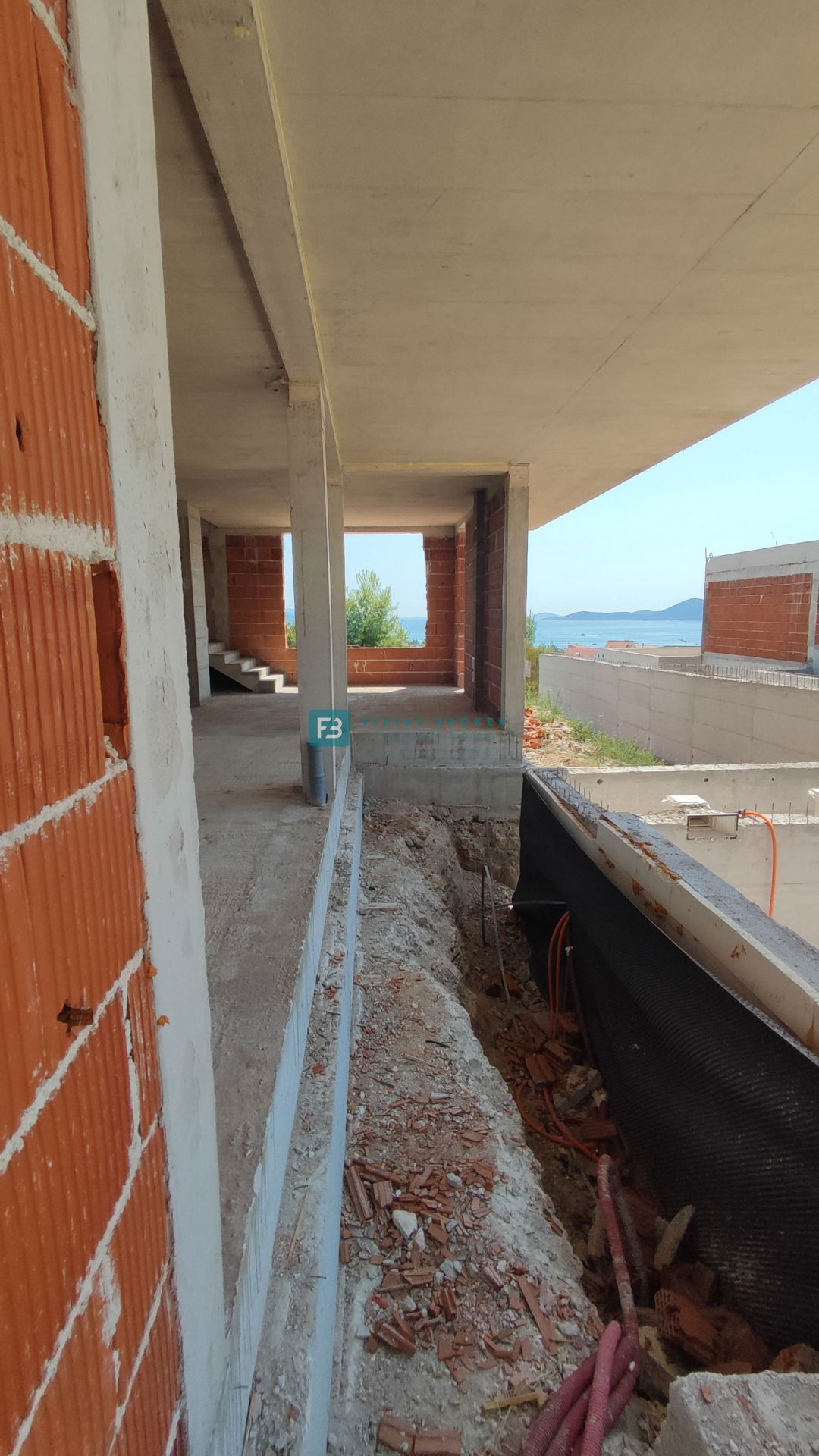 VODICE, nov projekt, luksuzna vila, pogled na morje, bazen, V3