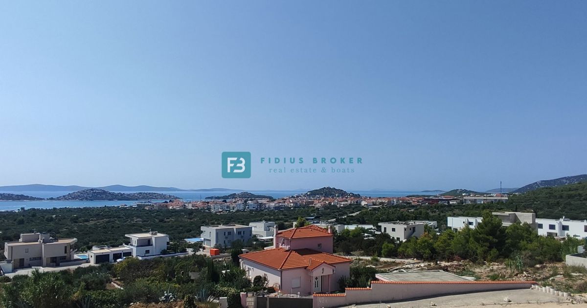 VODICE, nov projekt, luksuzna vila, pogled na morje, bazen, V3