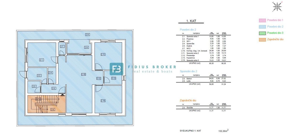 VODICE, nova, samostojna hiša, 3 apartmaji, bazen, vrt, 650 m od plaže