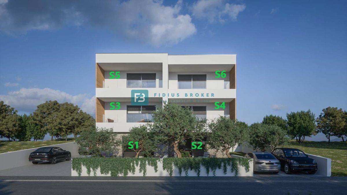 Apartmaj Brodarica, Šibenik - Okolica, 77,60m2