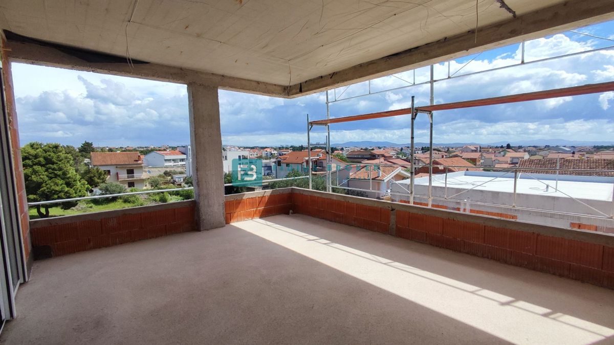 VODICE, novogradnja, 2. nad., pogled na morje, shramba, S6