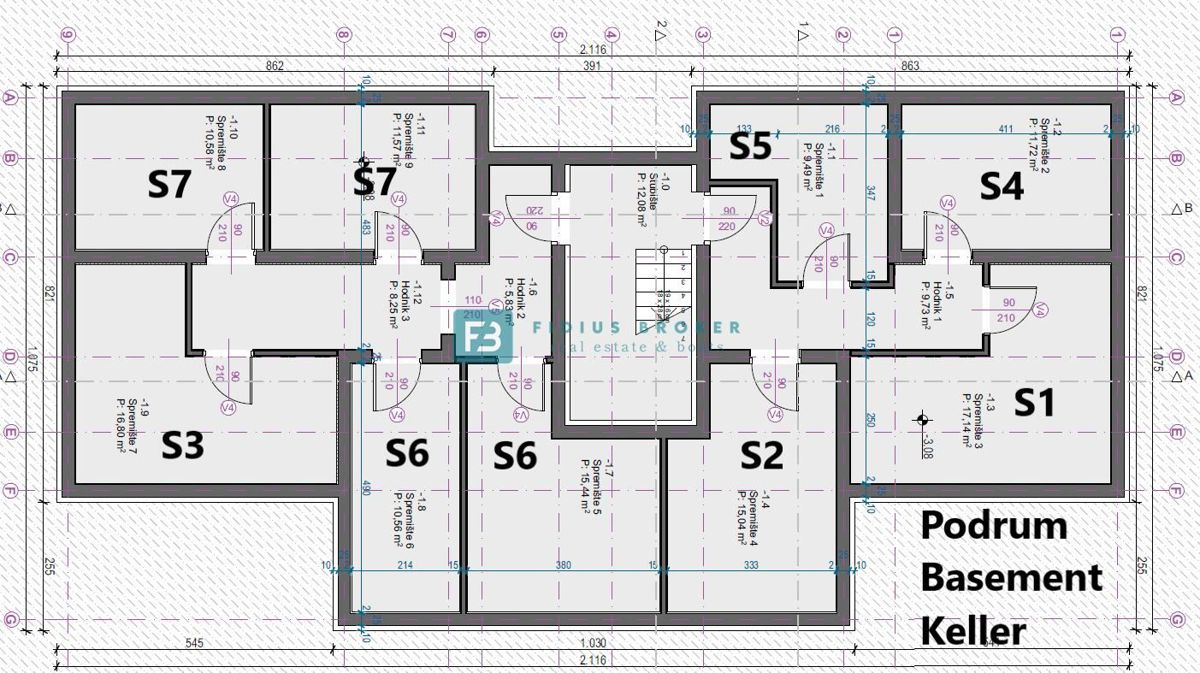 VODICE, novo, dokončano, pritličje, vrt 117 m2, mirna lokacija