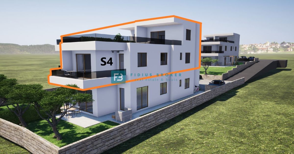 Apartmaj Tribunj, 86,29m2