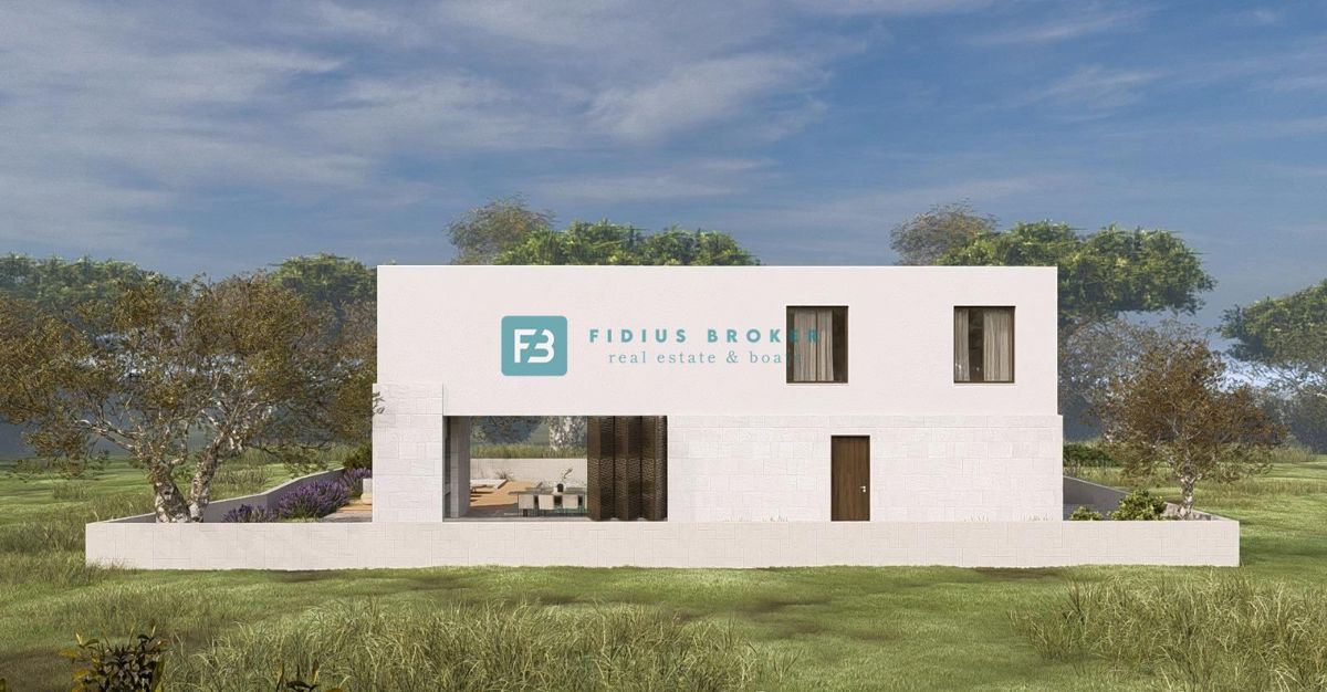 VODICE, nova, luksuzno opremljena vila, bazen, garaža, wellness, telovadnica, razgled