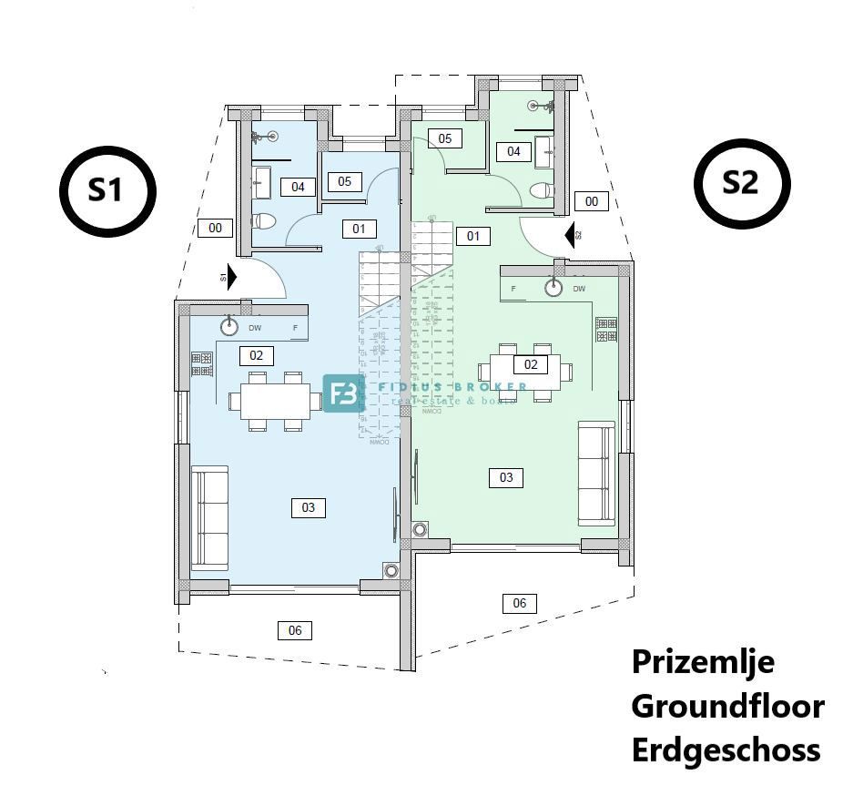 Apartmaj Vodice, 101,61m2