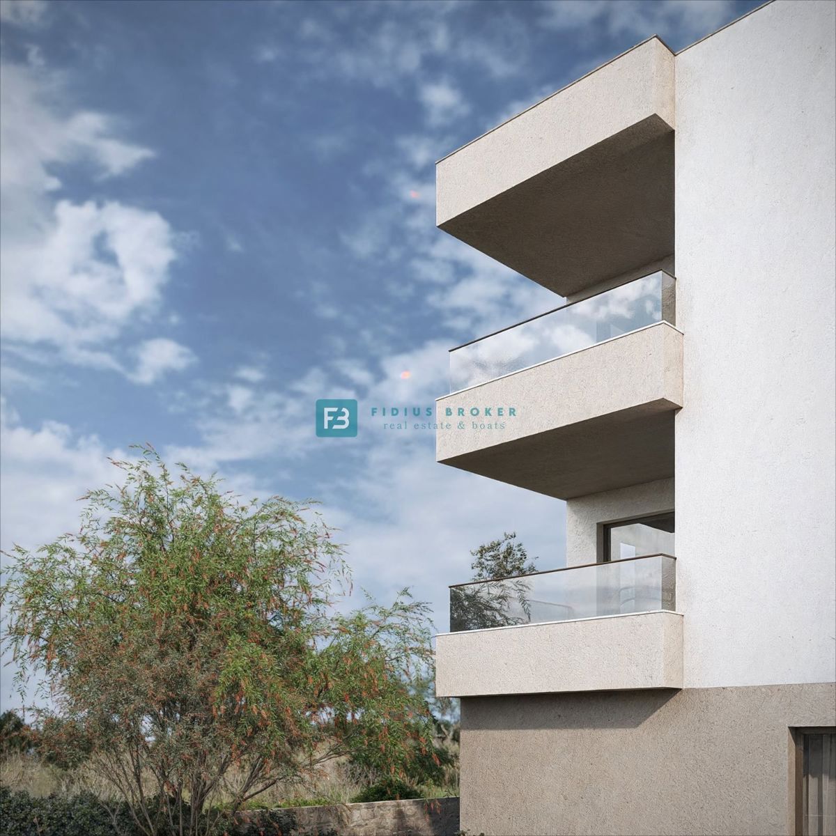 VODICE, nov projekt, pritličje, vrt 95 m2, mirna lokacija