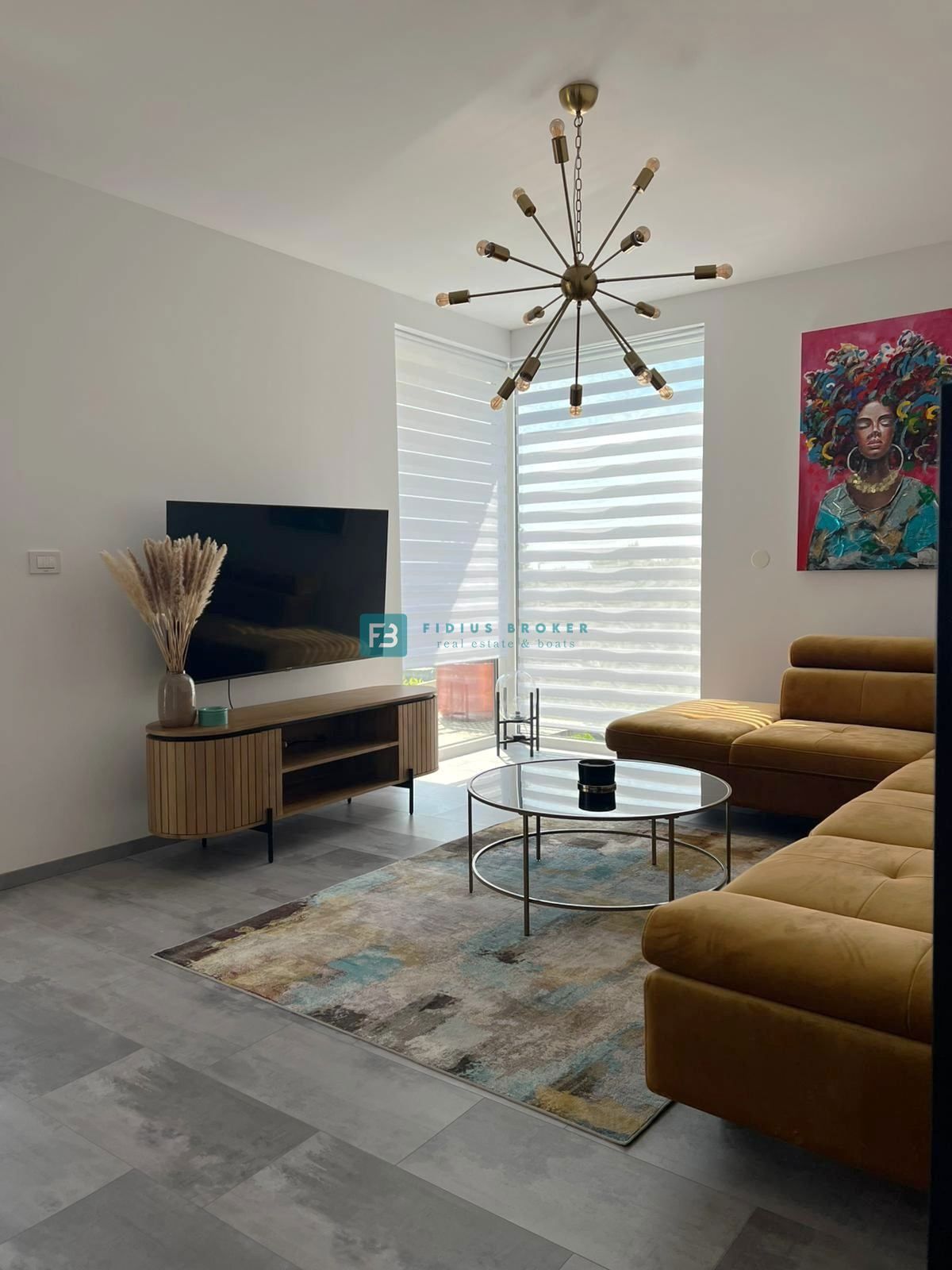 VODICE, novo, moderno stanovanje, 400 m od morja, vrt 144 m2