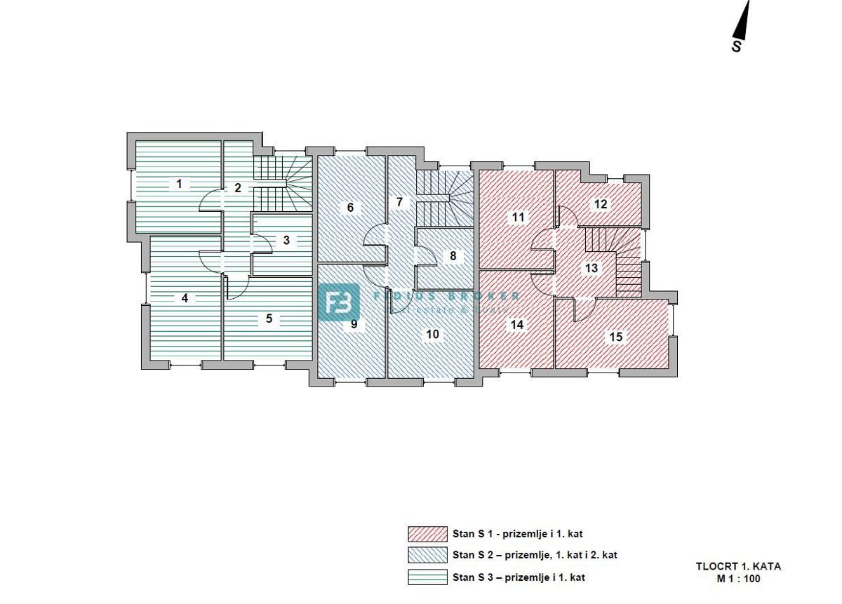 VODICE, neu, 200 m zum Strand, gerade fertiggestellt, 3 spalnice, 2 parkirni mesti