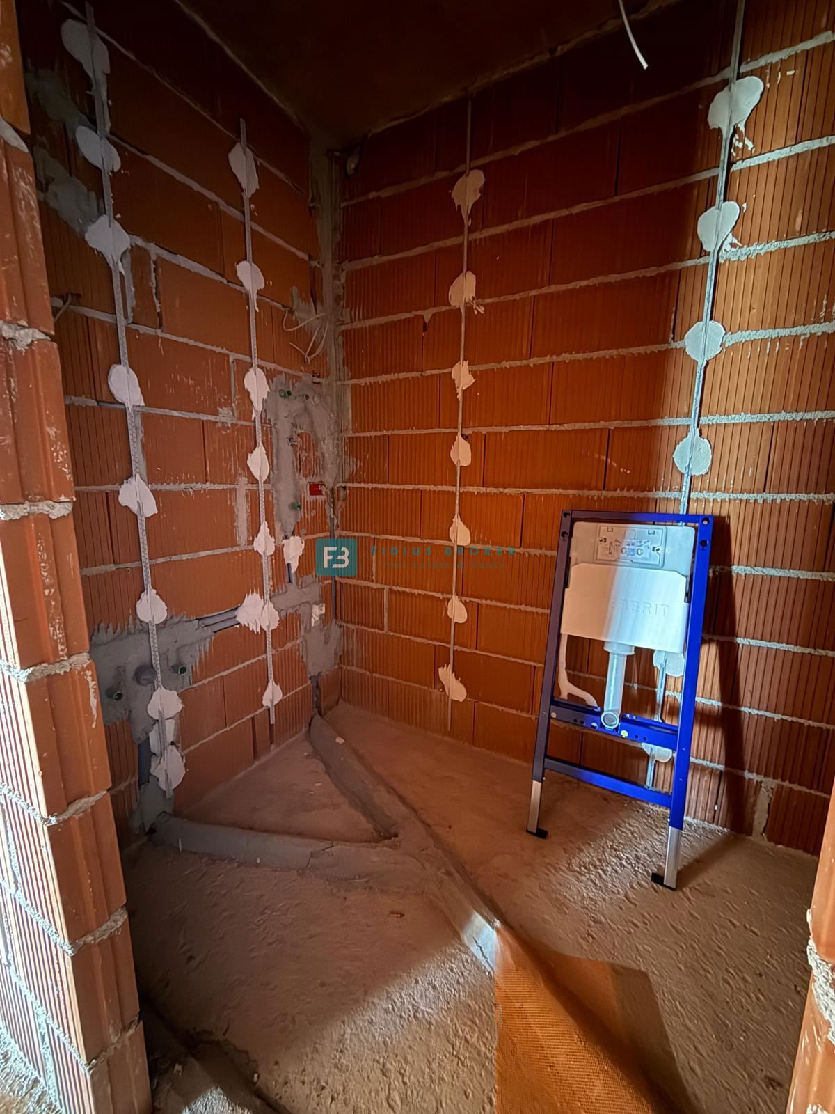 VODICE, novogradnja, 1. nadstropje, pogled na morje, 2 spalnici