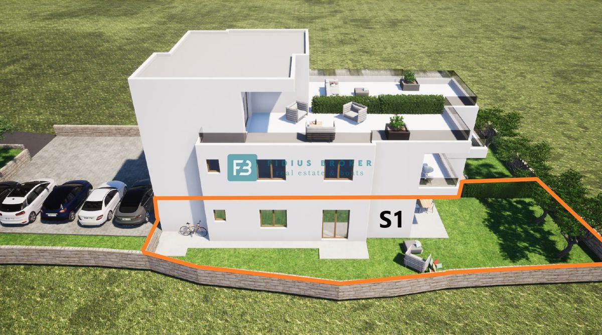 Apartmaj Tribunj, 86,29m2