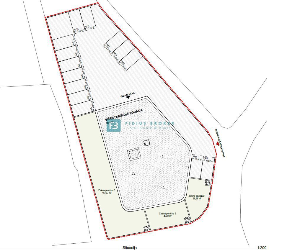 VODICE, novo, vrhunska lokacija, 50 m do plaže, pritličje, vrt