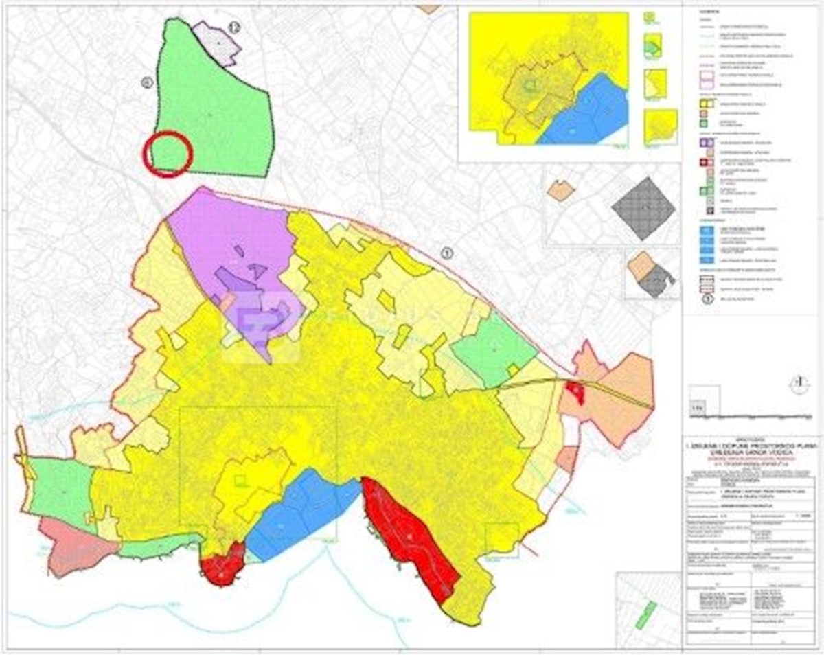 Zemljišče Vodice, 22.291m2