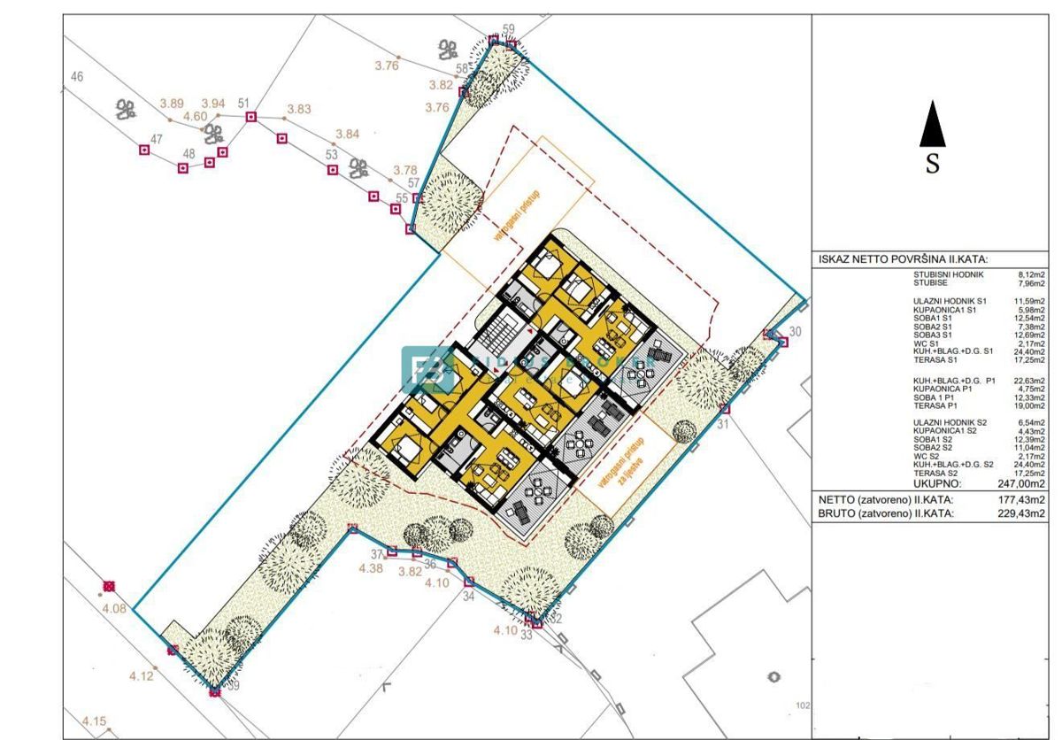 SRIMA, novogradnja, 300 m od morja, 1. nadstropje, terasa, 2 parkirni mesti