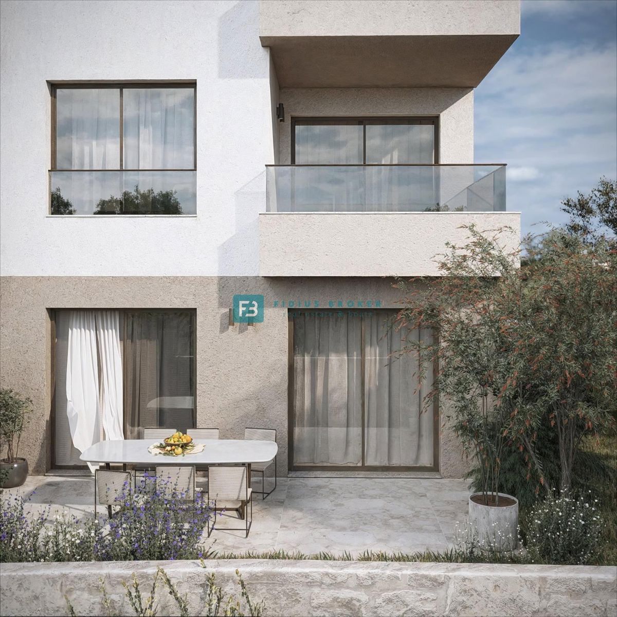 VODICE, nov projekt, 1. nadstropje, terasa, mirna lokacija