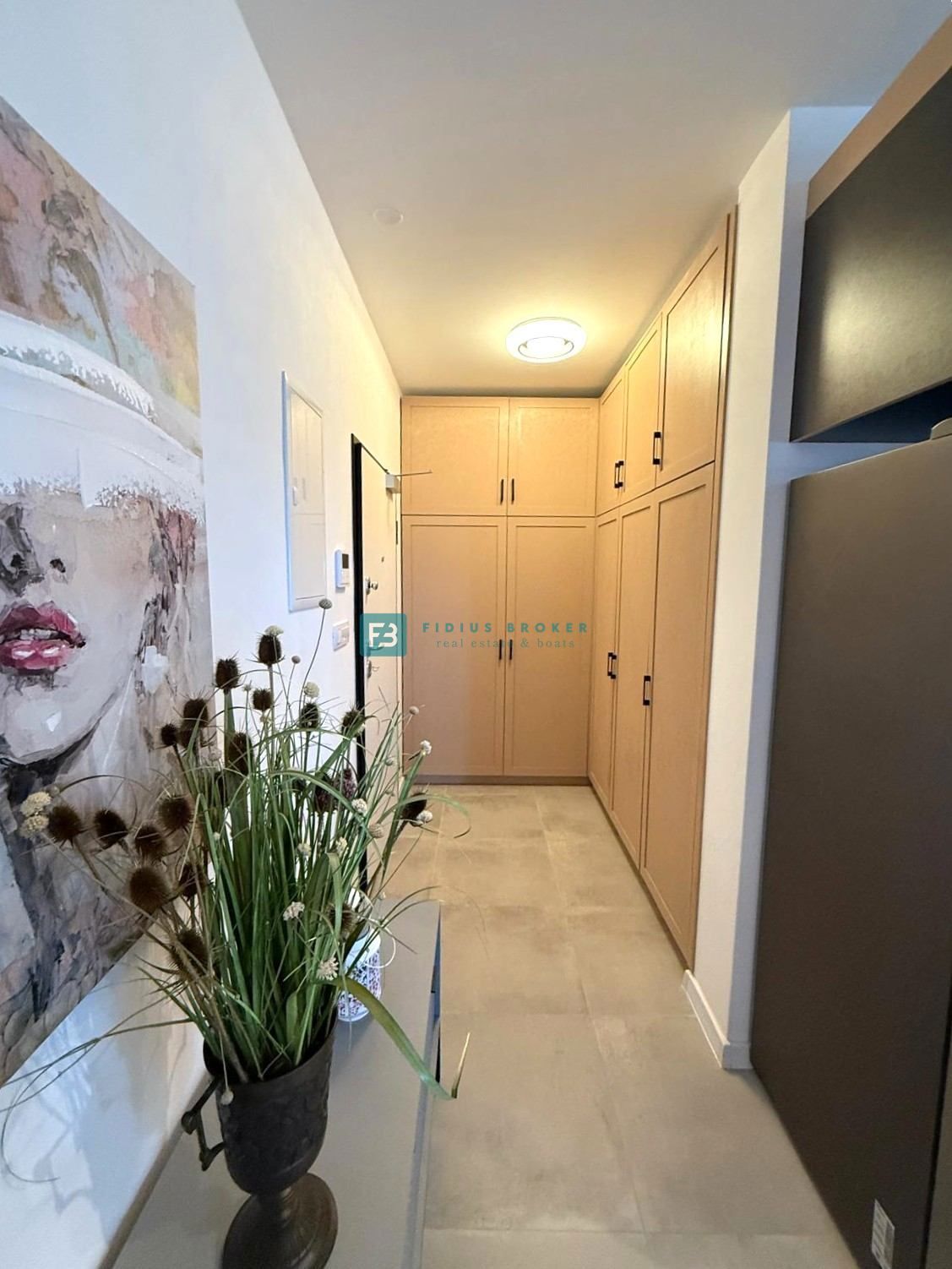 VODICE, novo, moderno opremljeno stanovanje, pogled na morje, terasa