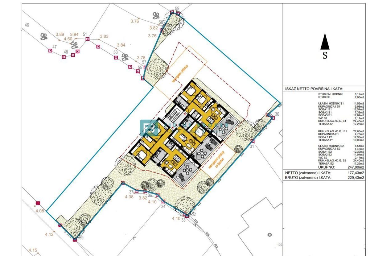 SRIMA, novogradnja, 300 m od morja, 1. nadstropje, terasa, 2 parkirni mesti