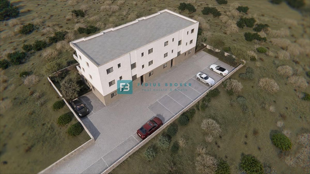 VODICE, nov projekt, 1. nadstropje, 2 spalnici, mirna lokacija