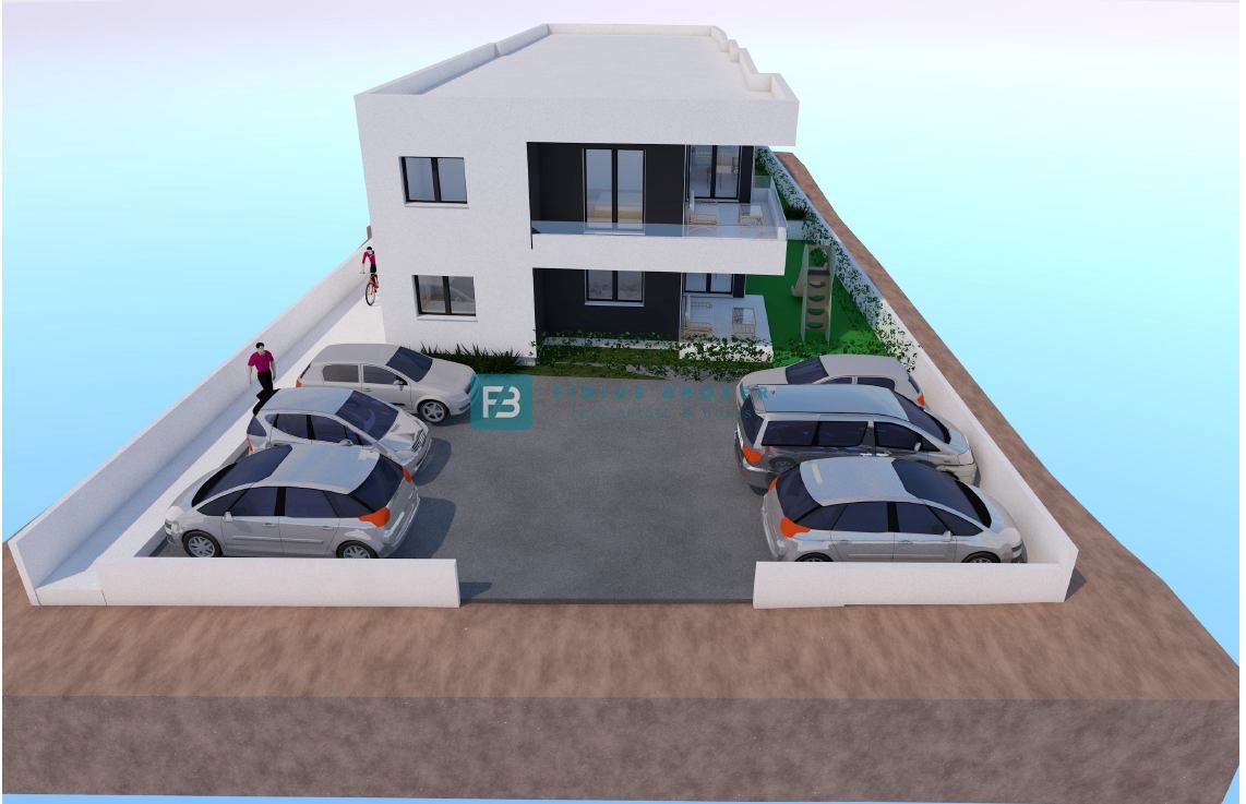 VODICE, novogradnja, 1. nadstropje, 3 spalnice, shramba, terasa