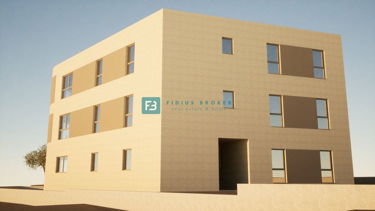 VODICE, novo, vrhunska lokacija, 50 m do plaže, pogled na morje, dvigalo