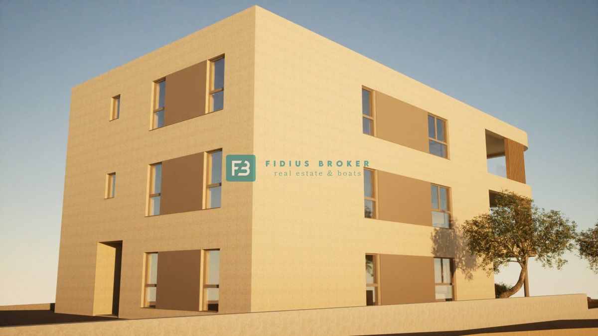 VODICE, novo, vrhunska lokacija, 50 m do plaže, pogled na morje, dvigalo