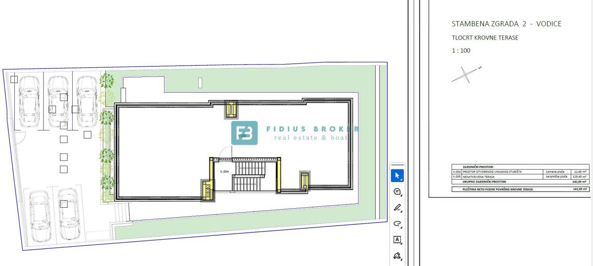 Apartmaj Vodice, 120m2