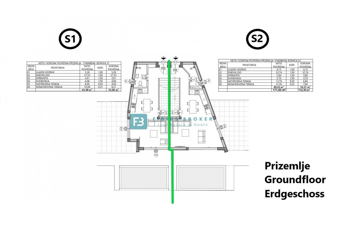 Hiša Vodice, 100,34m2