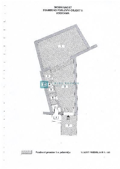 VODICE, Poslovni prostor Vodice, 85,76m2